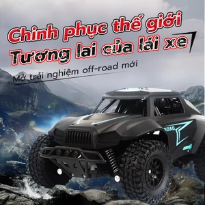 Xe Điều Khiển Từ Xa 1/12 SAMURAI ĐEN CỰC NGẦU - Xe Địa Hình 4x4 Leo Đá, Thân Vỏ Thép Chắc Chắn, Sạc USB Tiện Lợi