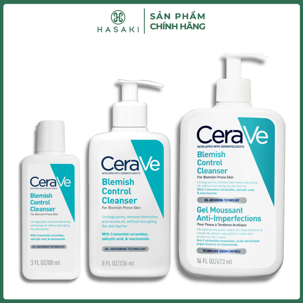 CeraVe - Sữa Rửa Mặt Giá Tốt, Chính Hãng, Đảm Bảo | Shopee Việt Nam