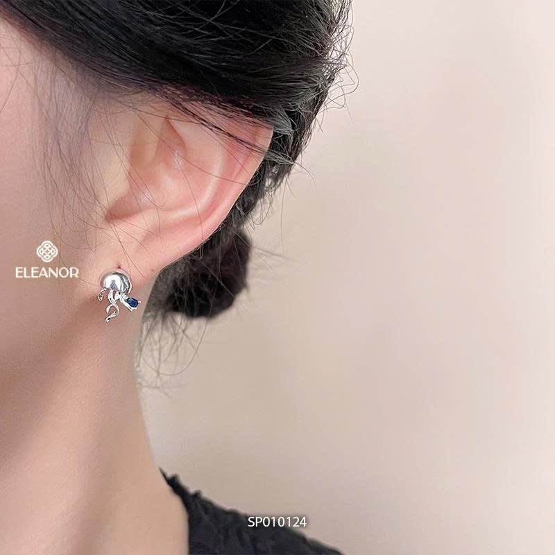 Bông tai nữ chuôi bạc 925 Eleanor Accessories sao và sứa biển phụ kiện trang sức khuyên tai 10124