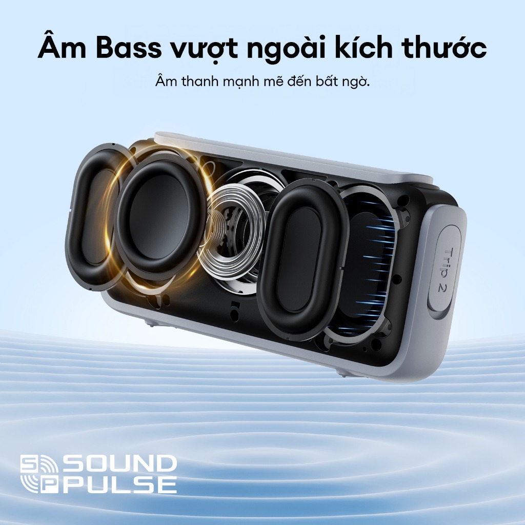 [MỚI] Loa Bluetooth Tronsmart TRIP 2 |  Công Suất 10W | Sử Dụng Đến 20h |  Điều Chỉnh EQ | Bảo Hành 12 Tháng | BigBuy360 - bigbuy360.vn