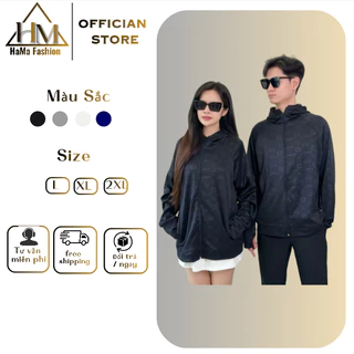 Áo Chống Nắng Nam Nữ  Vải Umi Thông hơi Co Dãn 4 Chiều Logo Dập Nổi Siêu Chất HaMa