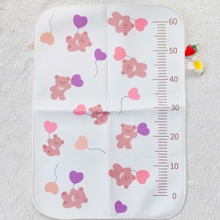 Lót chống thấm cotton lưới thoáng 4D cho bé sơ sinh kích thước 50x70cm