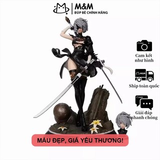 Tượng 2B NieR:Automata - Mô Hình Cơ Giới, Mỹ Nữ Anime, Hàng Có Sẵn Lô hàng từ Hà Nội 33CM