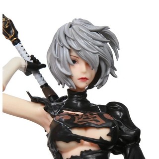 Tượng 2B NieR:Automata - Mô Hình Cơ Giới, Mỹ Nữ Anime, Hàng Có Sẵn Lô hàng từ Hà Nội 33CM