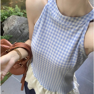 áo trễ vai nữ kiểu màu xanh dương baby tee ôm body kiểu dáng cute hàn quốc đẹp mùa hè  Eleclassm local brand