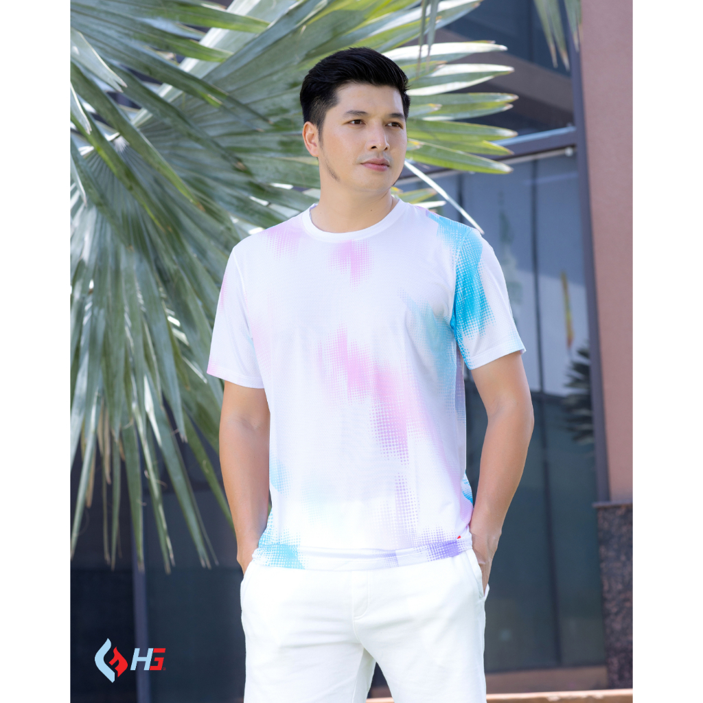 Áo Thể Thao Nam  HG Fashion Cổ Tròn Thoáng Khí, Co Giãn 4 Chiều  A25TS-1M