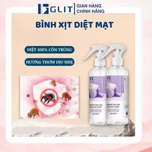 GLIT Xịt Thơm Và Khử Côn Trùng Chăn Màn Quần Áo, Đánh Bay Mọi Vi Khuẩn, Diệt Bọ Ve Mạt Bụi, Quần Áo Sạch Sẽ 300ml