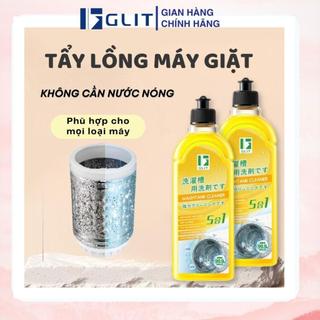 GLIT  Nước Tẩy Rửa Vệ Sinh Lồng Máy Giặt 500ml, Làm Sạch Vi Khuẩn, Vệ Sinh Được Cho Mọi Loại Máy Giặt, Mùi Hương Dễ Chịu