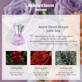 MAJESTY'S SECRET PHEROMAX Hương nước nữ Dài lâu mùi hương Hương nước tự nhiên NƯỚC HOA 30ml