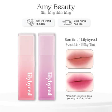 Son Tint Lì Lâu Trôi Lilybyred Sweet Liar Milky Tint 4g