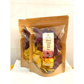 Khoai lang sấy mật ong ( Mix đủ loại ) ngon giòn ngọt 250g