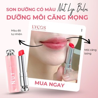 Son Dưỡng Môi Lycos – Son Nut Lycos Căng Mọng, Dưỡng Ẩm, Mờ Thâm, Cải Thiện Nứt Nẻ 10g