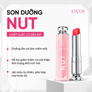 Son Dưỡng Môi Lycos – Son Nut Lycos Căng Mọng, Dưỡng Ẩm, Mờ Thâm, Cải Thiện Nứt Nẻ 10g