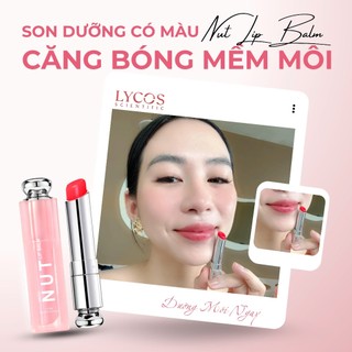 Son Dưỡng Môi Lycos – Son Nut Lycos Căng Mọng, Dưỡng Ẩm, Mờ Thâm, Cải Thiện Nứt Nẻ 10g