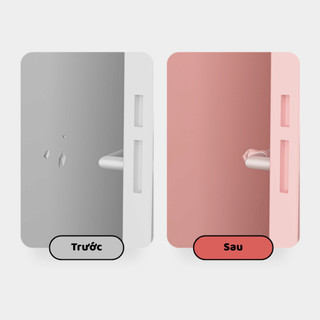 Combo 6 Miếng Chặn Cửa Chống Va Đập Silicon Chống Tiếng Ồn Làm Hỏng Tường Đệm Chặn Cửa Tay Cầm Hình Lợn Life Plus - CC02