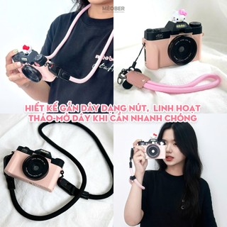 Dây đeo máy chụp hình Basic Fabric dây tròn hiện đại, đeo cổ & đeo tay by phụ kiện máy ảnh MèoBer