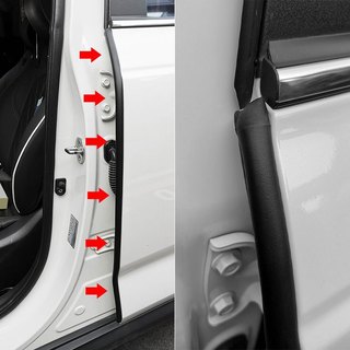 Dải Cao Su Bịt Kín Cửa Xe Hơi 2 Mét Dải Chống Gió Chống Ồn Cột B Cho Xe Hơi SUV MVP Xe Tải