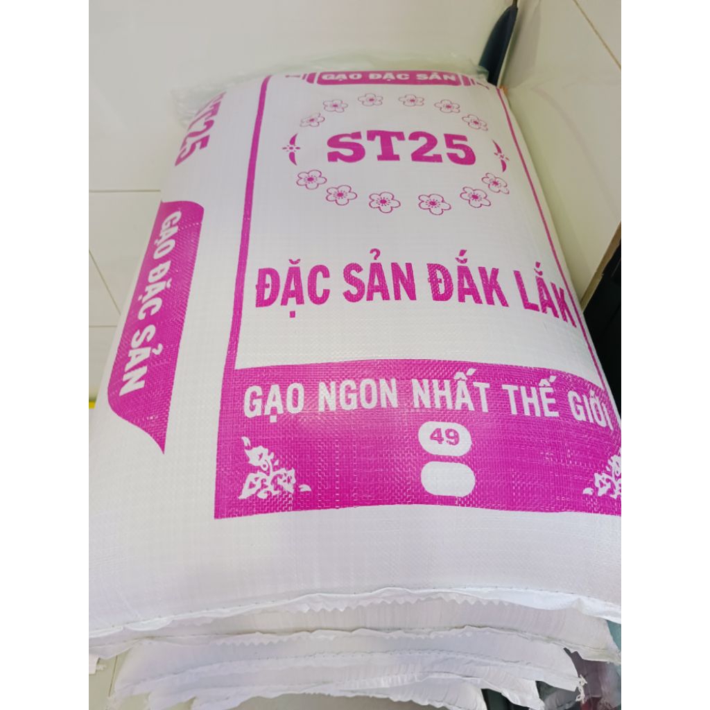 10kg Gạo ST25 Sóc Trăng loại 1 - Lúa mới - dẻo dai thơm, mềm cơm - Không chất bảo quản, không chất tạo mùi