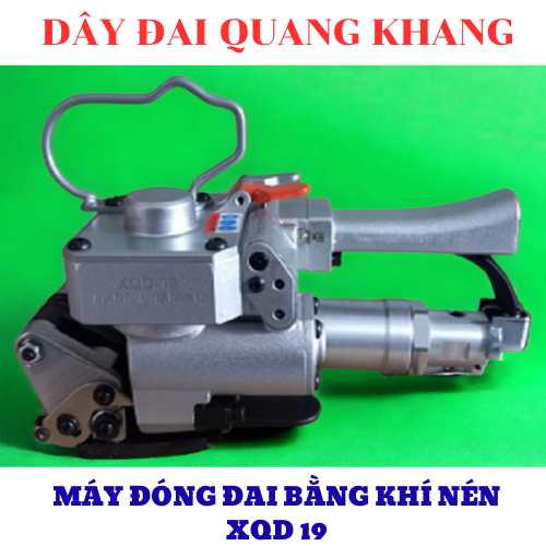 MÁY ĐÓNG ĐAI BẰNG KHÍ NÉN XQD, ĐÓNG HÀNG NHANH, TIỆN LỢI