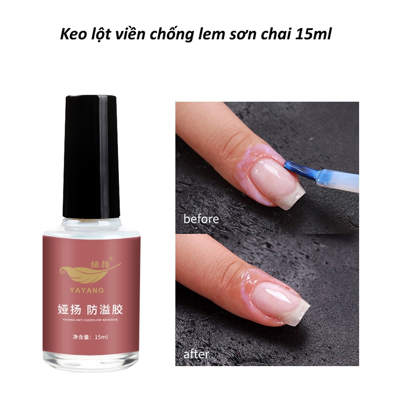Keo lột viền móng, chống lem sơn khi làm móng