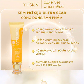 KEM HỖ TRỢ MỜ SẸO ULTRA SCAR 20G