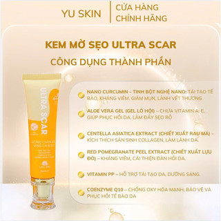 KEM HỖ TRỢ MỜ SẸO ULTRA SCAR 20G