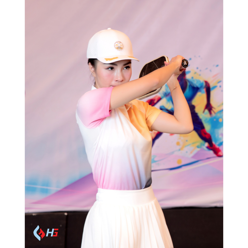 Áo polo thể thao nữ HG Fashion co giãn 4 chiều thoáng mát mặc đi chơi tập luyện A25PO-FM
