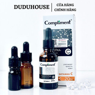 Serum Compliment Vitamin C 20% đều màu, sáng da, mờ thâm 27ml Duduhouse