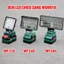 Đèn LED Workfix 16/ 48/ 84 Bóng Công Suất Lớn 90W, Chạy Pin Máy Khoan, Chân Phổ Thông