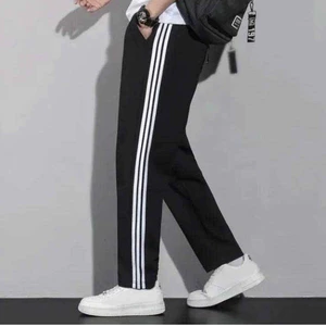 ⚡️ SALE DUY NHẤT ⚡️ Quần phối viền bo và suông chất vải nỉ dành cho nam và nữ phong cách unisex L1