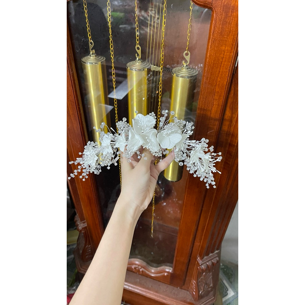 🔥🔥🔥Phụ kiện cô dâu cài tóc xinh các mẫu new|PHUKIENCUOIYENLINH