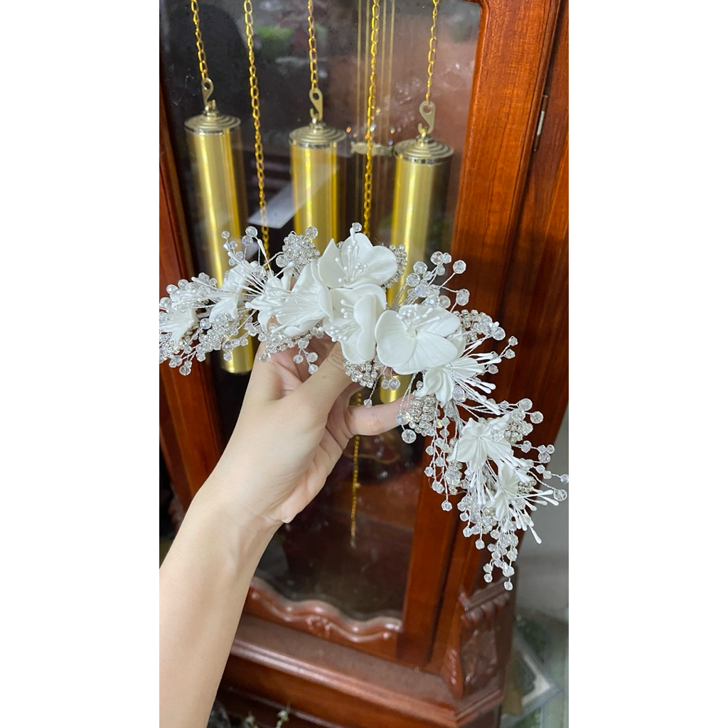 🔥🔥🔥Phụ kiện cô dâu cài tóc xinh các mẫu new|PHUKIENCUOIYENLINH