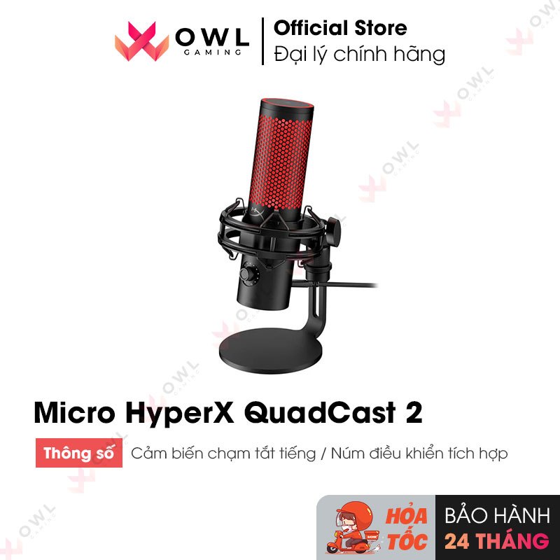 Micro HyperX QuadCast 2 (Hàng chính hãng) | Shopee Việt Nam
