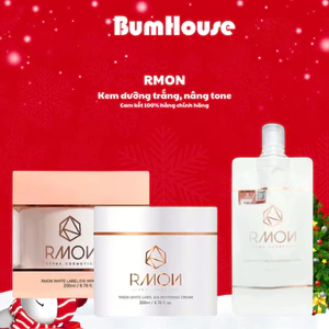 Kem Body Dưỡng Trắng Da RMON Whitening Cream giúp da mịn màng trắng hồng 200ml