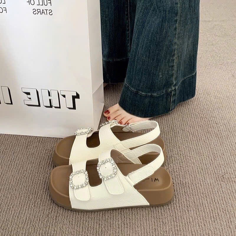 Dép Quai Hậu Sandal Birkenstock Đế Dày Đi Học Đi Chơi Dành Cho Phái Nữ