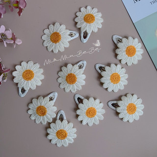 Set Kẹp Tóc Handmade Hoa Cúc Họa Mi