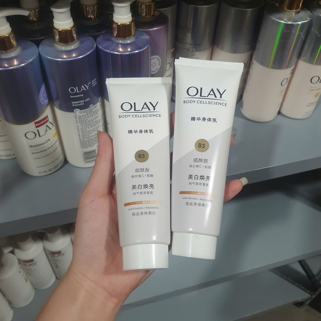 Dưỡng thể trắng da Olay Body Cellscience B3+ Optics/ B3 whitening 30g 90g