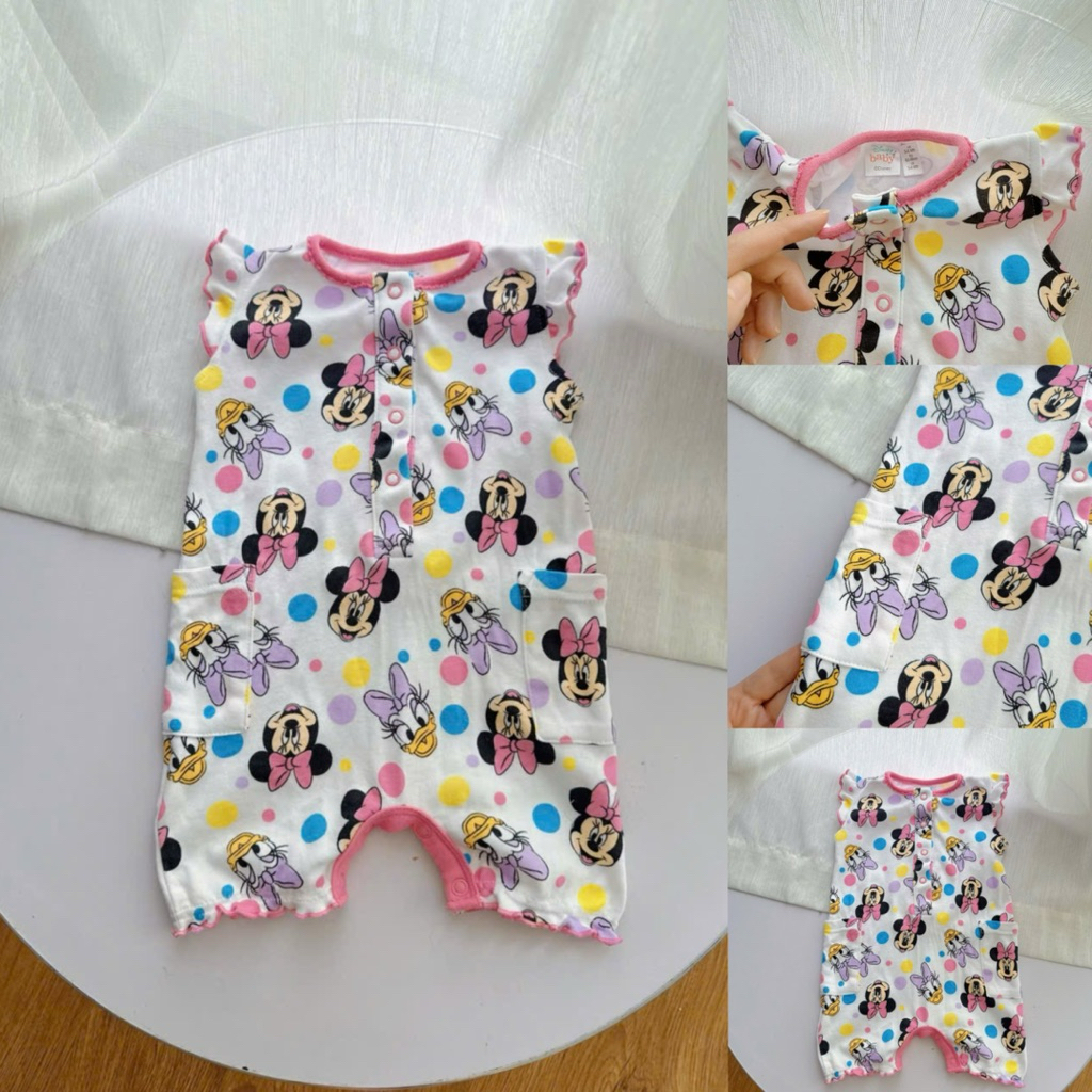 Body Hè Bé Gái Thêu Hàng Xuất Dư Cao Cấp Size 0-18M (3-11kg) – Bodysuit Trẻ Em C1484 L006 L068 L056 F0945