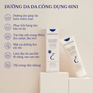 Sữa Dưỡng Ẩm Phục Hồi Da Lait-Crème Concentré (30ml/75ml)