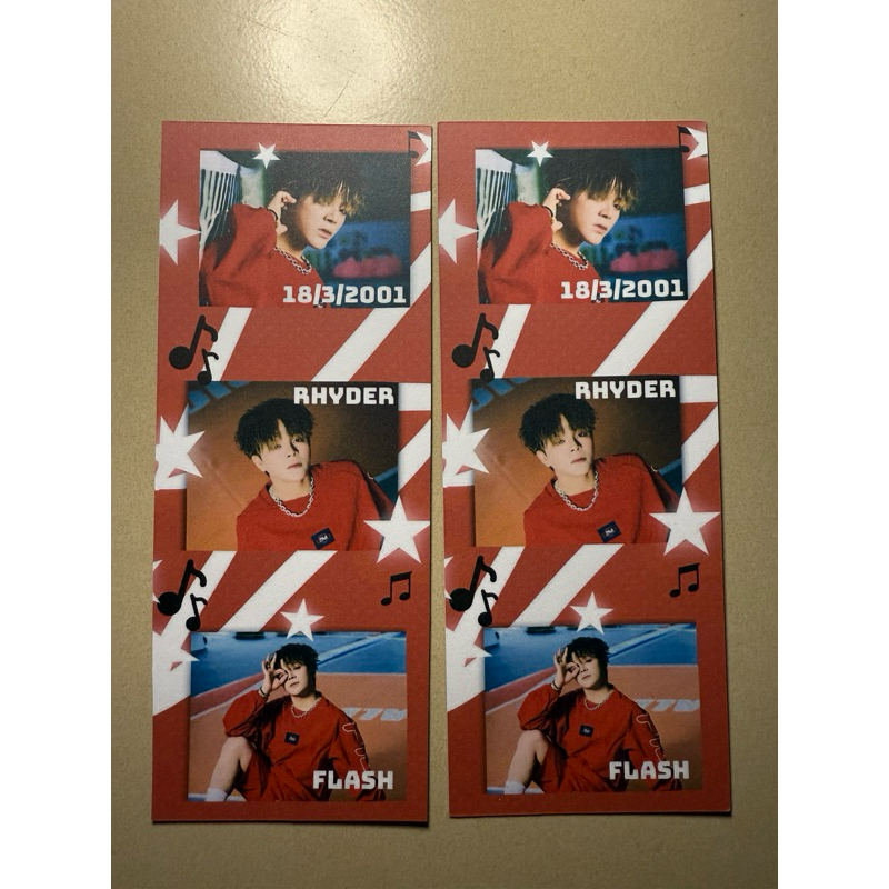 Thẻ Card Giấy RHYDER Quang Anh Siêu Xịn for FLASH | Shopee Việt Nam