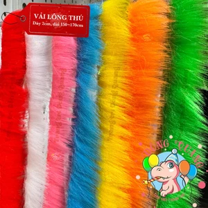 Sợi Vải Lông Thú dán trang trí Lồng Đèn Trung Thu 150-170cm