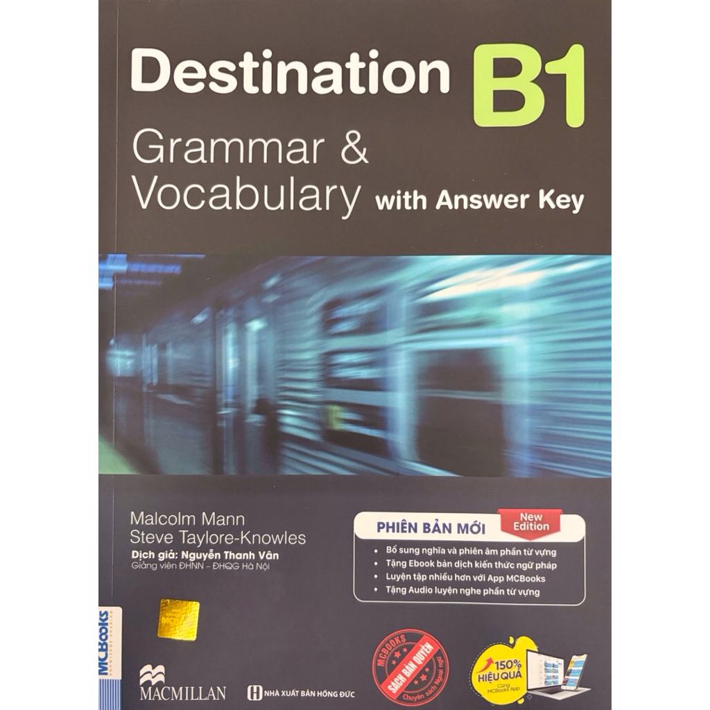 Sách - Destination (Grammar & Vocabulary) with Answer Key | Shopee Việt Nam