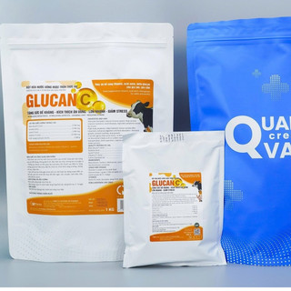GLUCAN C gói 1kg Bổ sung Beta-Glucan, Vitamin tăng đề kháng, ăn nhiều, lớn nhanh cho gia súc gia cầm