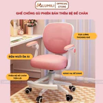 Bàn học sinh Lumili E10 plus có giá sách chống gù chống cận, bàn học chống gù cho trẻ em kèm ghế xoay — ảnh 6