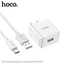 Bộ Sạc HOCO C106 Type-C 10.5W Gồm Củ Sạc & Cáp 1m, Thiết Kế Nhỏ Gọn