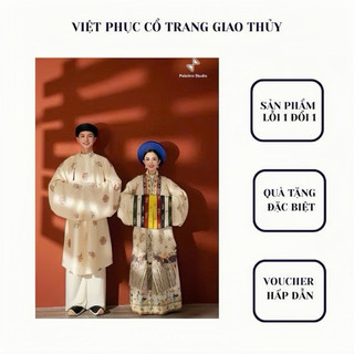 Cặp Áo Cưới Nhật Bình Cưới, Áo Nhật Bình Chất Liệu Vải Cao Cấp,Việt Phục Cổ Trang Giao Thuỷ
