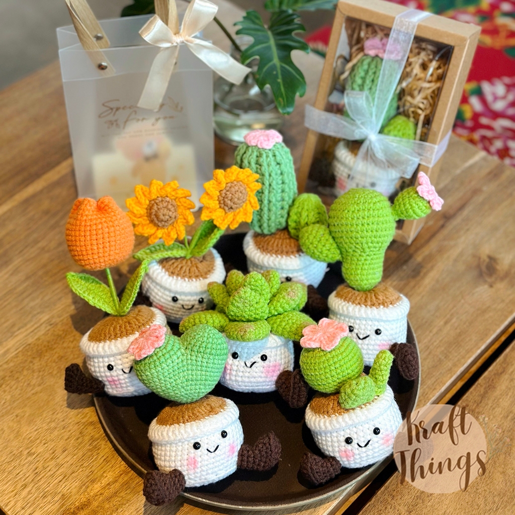 Top 7 Mẫu Hoa Len Hoa Kẽm Đẹp Nhất 2025 – Trang Trí Nhà Cực Sang