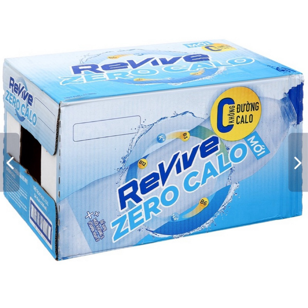 (Set24Chai) (Date mới) Nước Điện Giải Revive Không Calo - Revie Zero ...