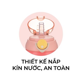 Bình Nước Trẻ Em Có Ống Hút, Bình Nước Đi Học Cho Bé Hokori 450ml Cao Cấp Việt Nhật