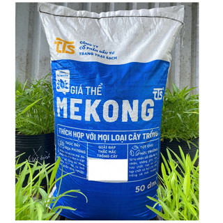 Giá Thể Đất Trồng Rau Sạch Mekong loại 50dm3 Trồng Rau Sạch Cây Kiểng